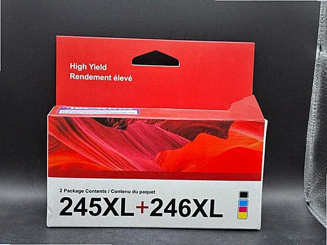 PG-245 XL/CL-246 XL High Capacity Combo Pack for Canon 245XL/Black 246XL Color