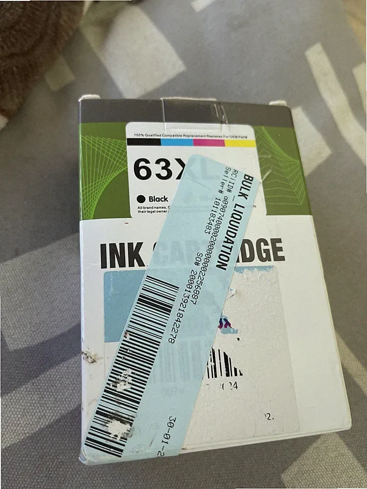 TECKKIN 63XL Ink Cartridges Black & Color Replacement Compatible HP Exp: 8/28/27
